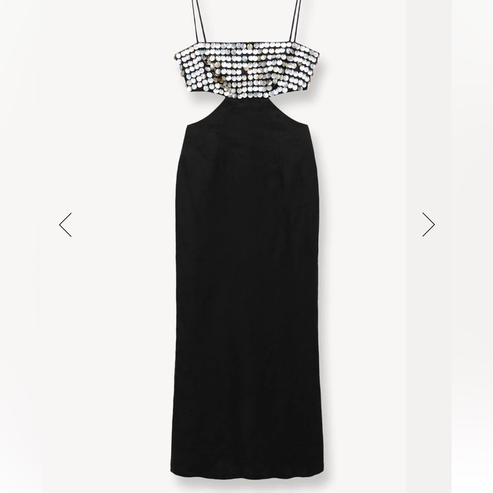 Staud black Jada dress size 2
